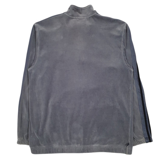 Mens Grey Adidas  Full Zip Jumper