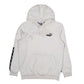 Mens White Puma  Hoodie Jumper
