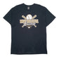 Mens Black Gildan Knight High School Baseball Short Sleeve T Shirt