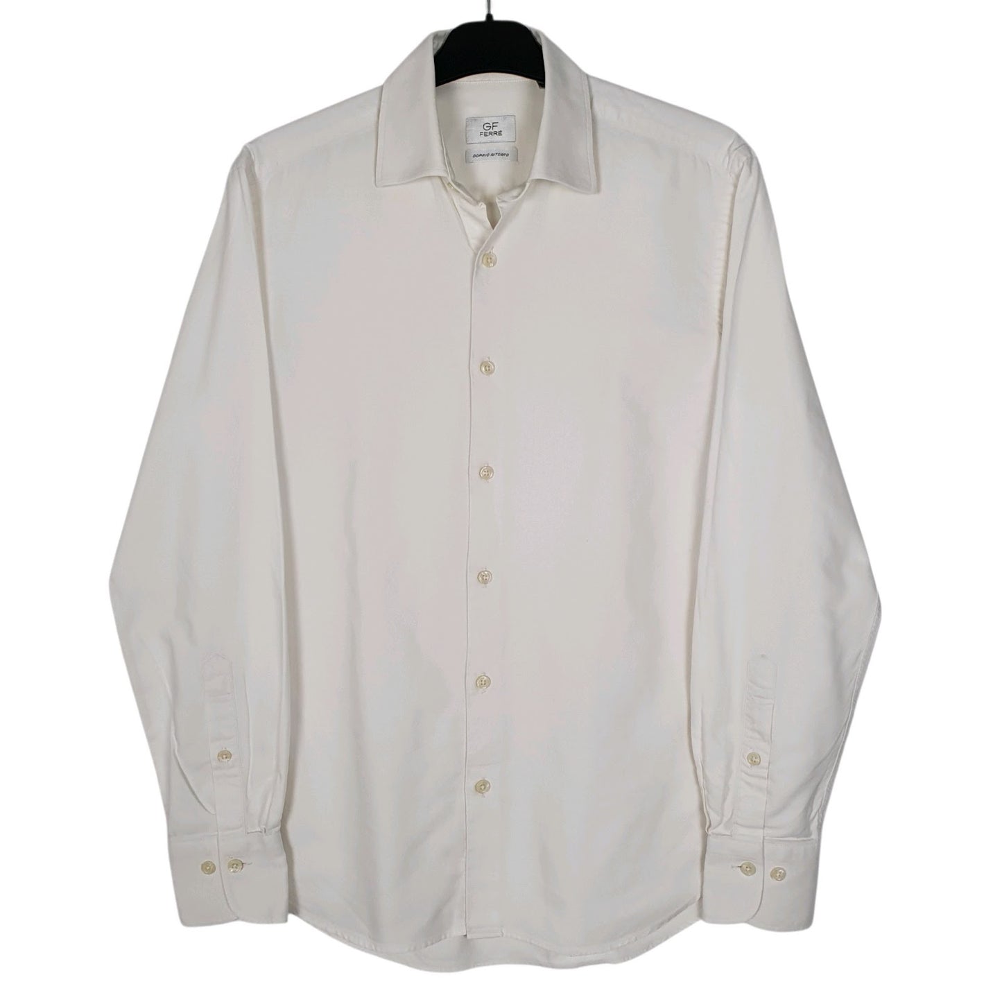 Mens White Gianfranco Ferre  Long Sleeve Shirt