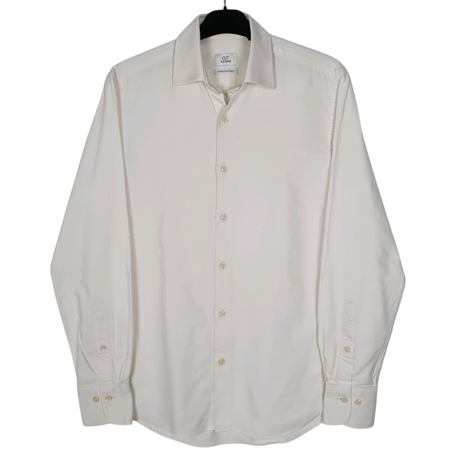 Mens White Gianfranco Ferre  Long Sleeve Shirt