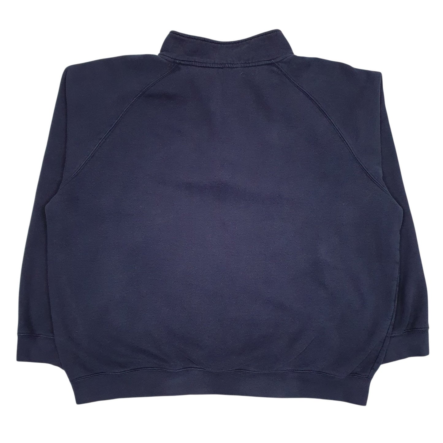 Mens Navy Reebok  Quarter Zip Jumper