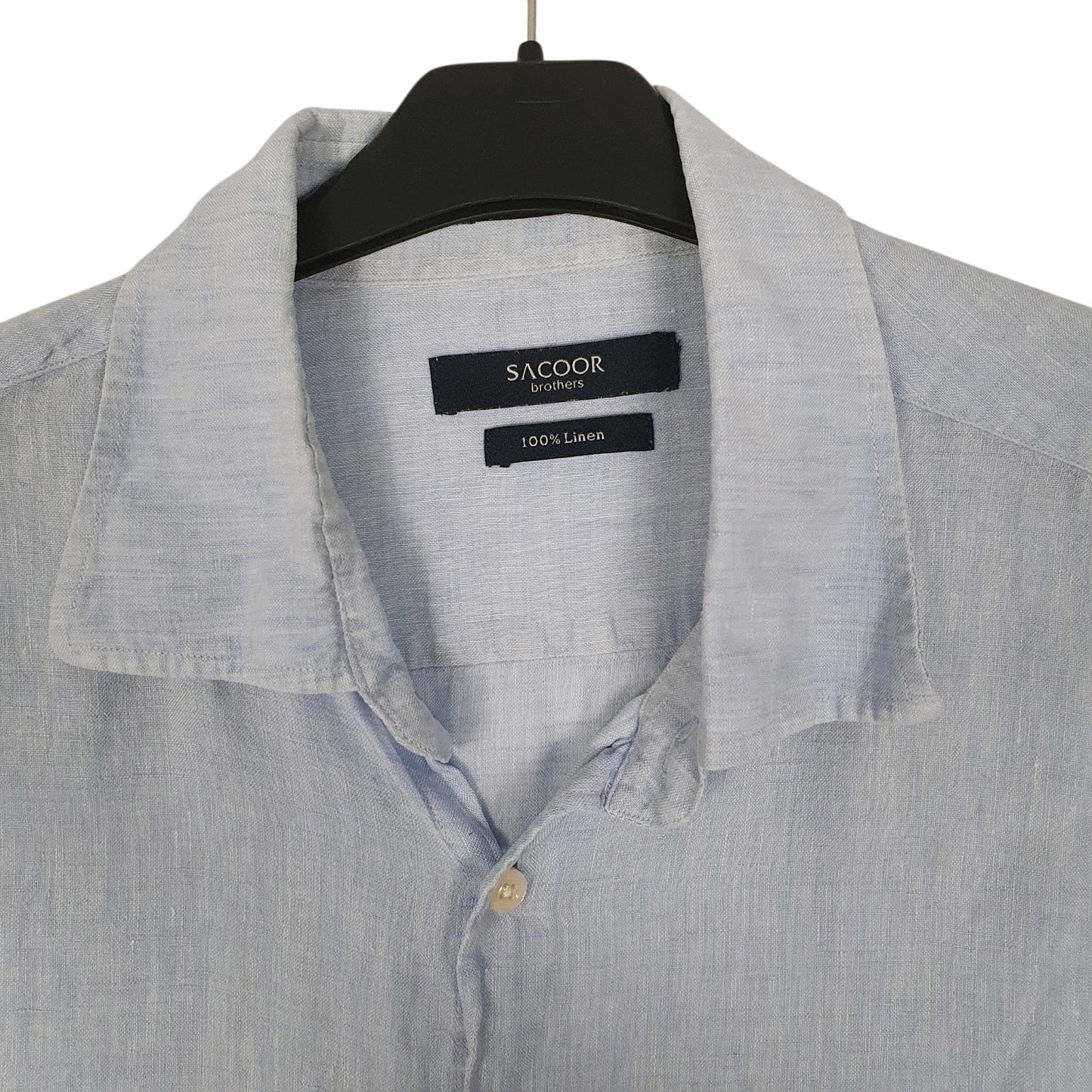 Mens Blue Sacoor   Shirt