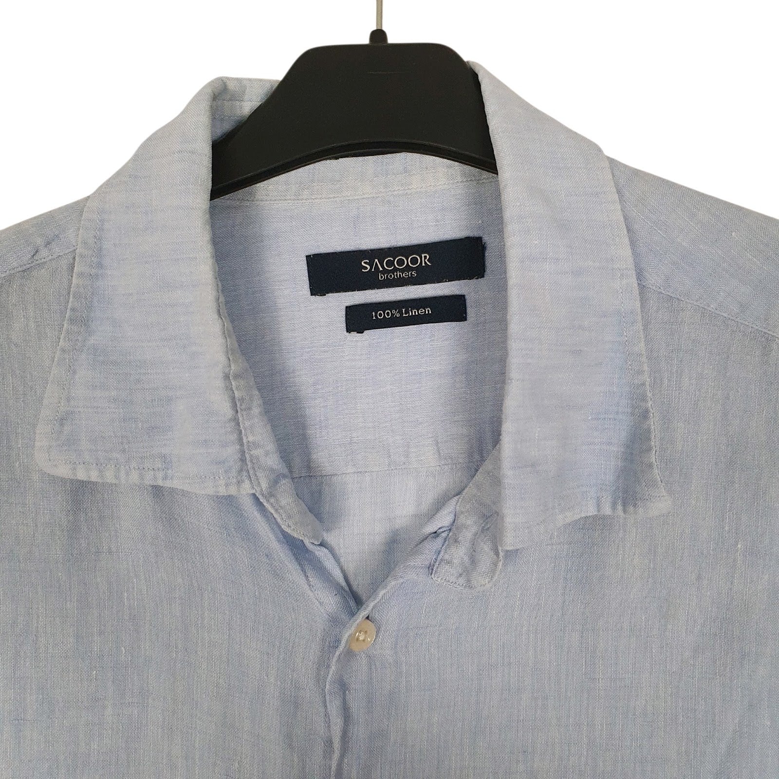 Mens Blue Sacoor   Shirt