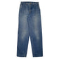 Womens Blue Unbranded Pleated Casual JeansW28 L31