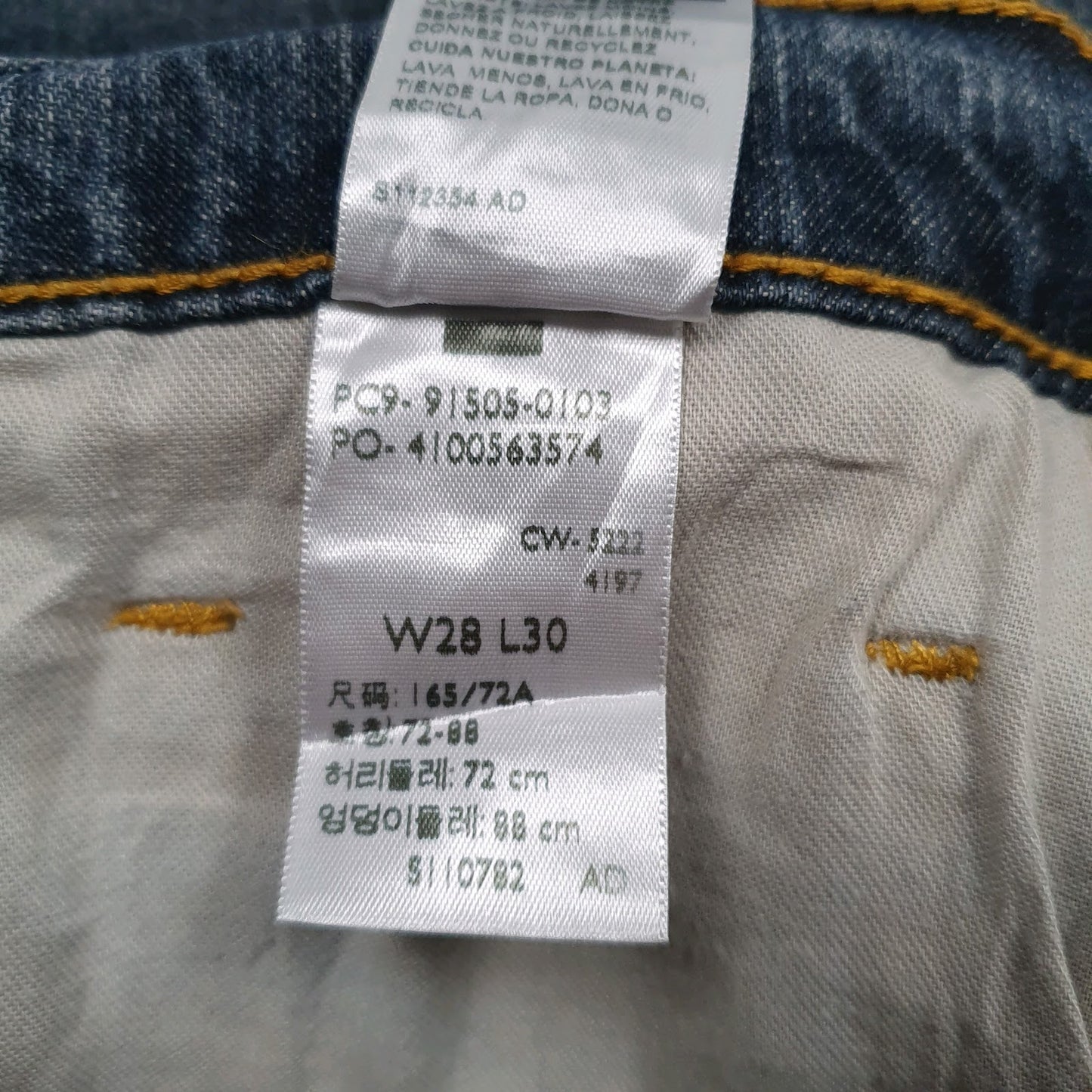Mens Blue Levis   Jeans