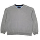 Mens Grey Tommy Hilfiger Golf Vintage 00s Crewneck Jumper