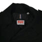 Mens Black Levis Double Breasted Duffle  Coat