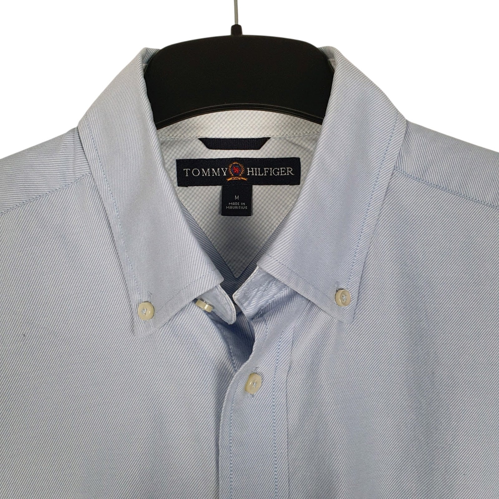 Mens Blue Tommy Hilfiger   Shirt