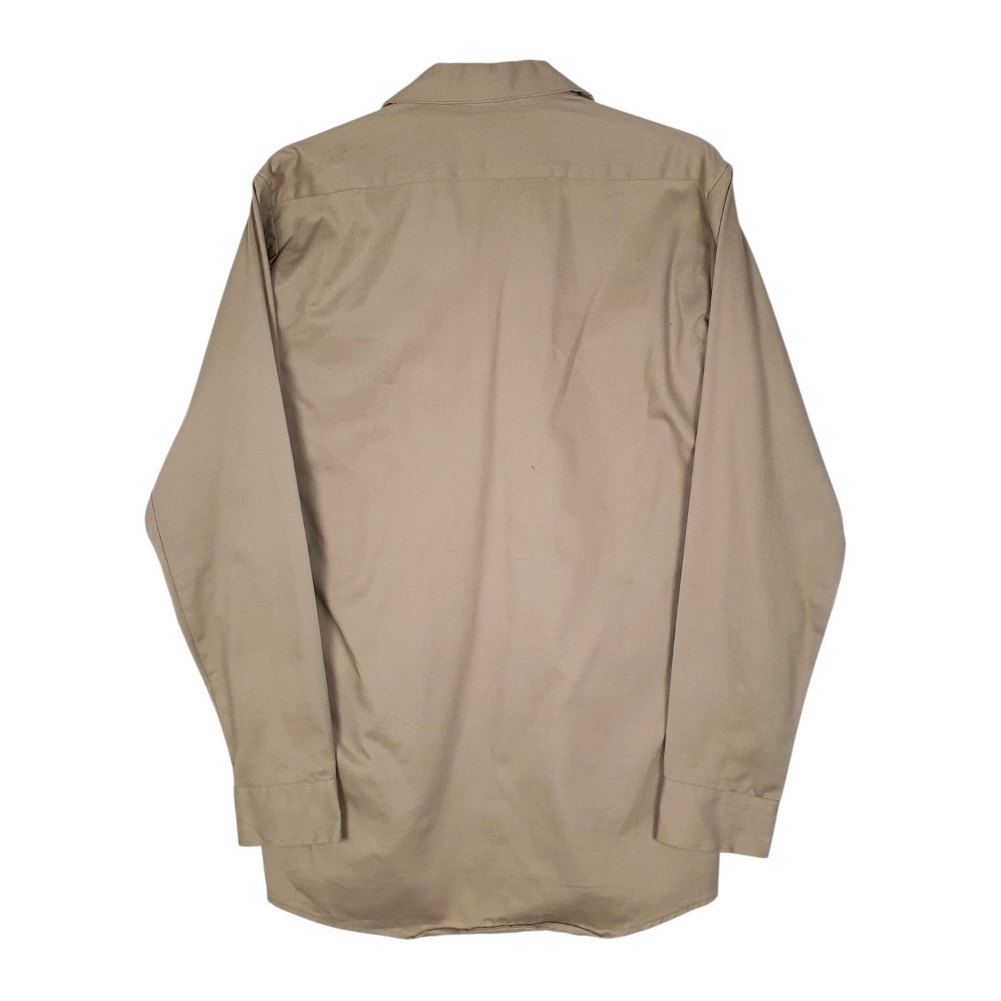 Mens Beige Dickies Workwear  Shirt