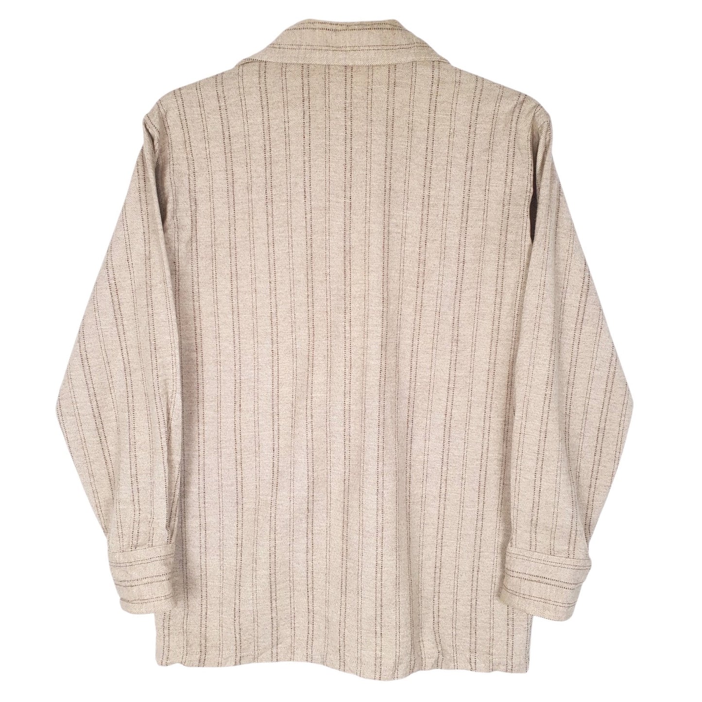 Mens Beige Mr. Kic Flannel  Shirt
