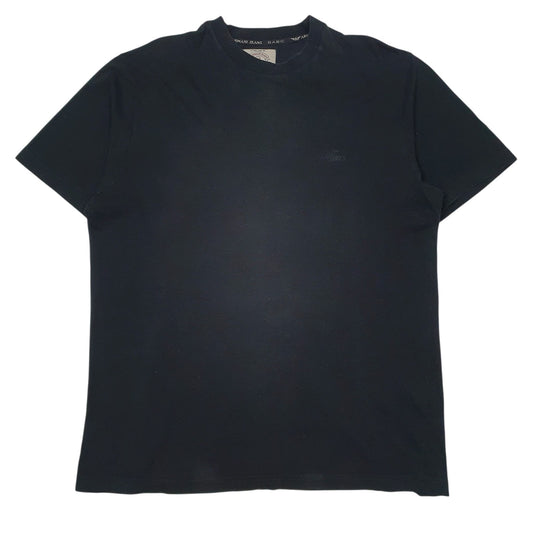 Mens Black Armani  Short Sleeve T Shirt