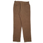Mens Brown Polo Ralph Lauren Vintage 90s Made In USA Pleated  Trousers