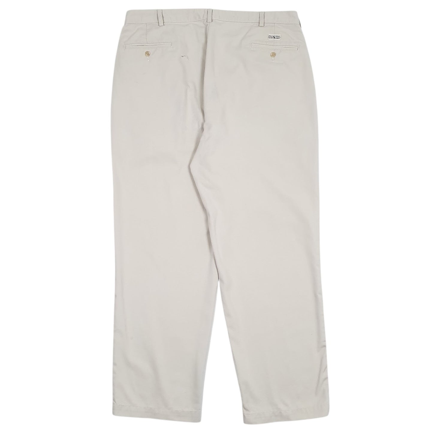 Mens Cream Polo Ralph Lauren   Trousers