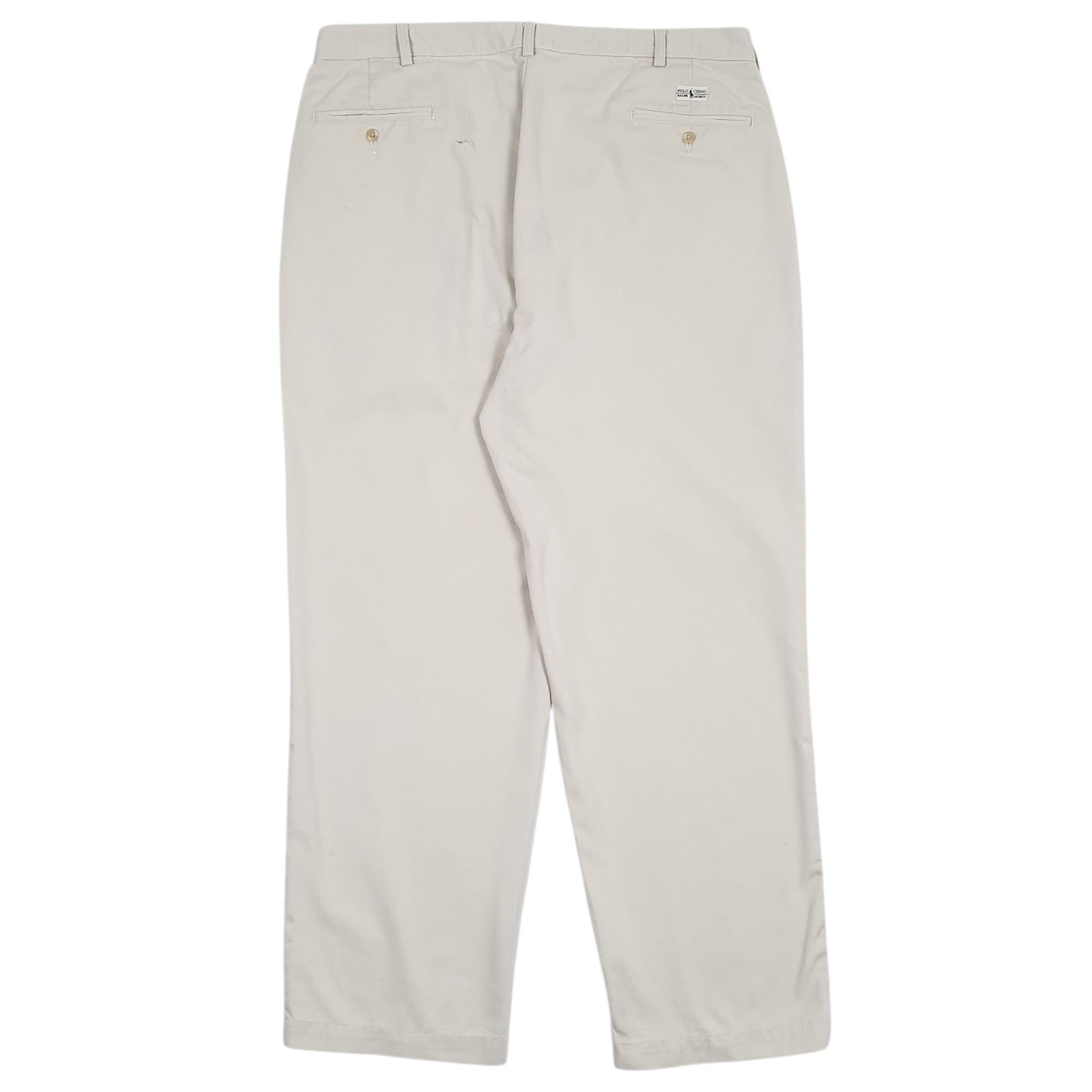 Mens Cream Polo Ralph Lauren   Trousers