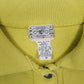 Mens Green United Cotton Company Henley Vintage 90s Quarter Zip Jumper