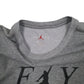 Mens Grey Nike Air Jordan Basketball  T Shirt