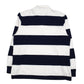 Mens White Charles River Rugby  Polo Shirt