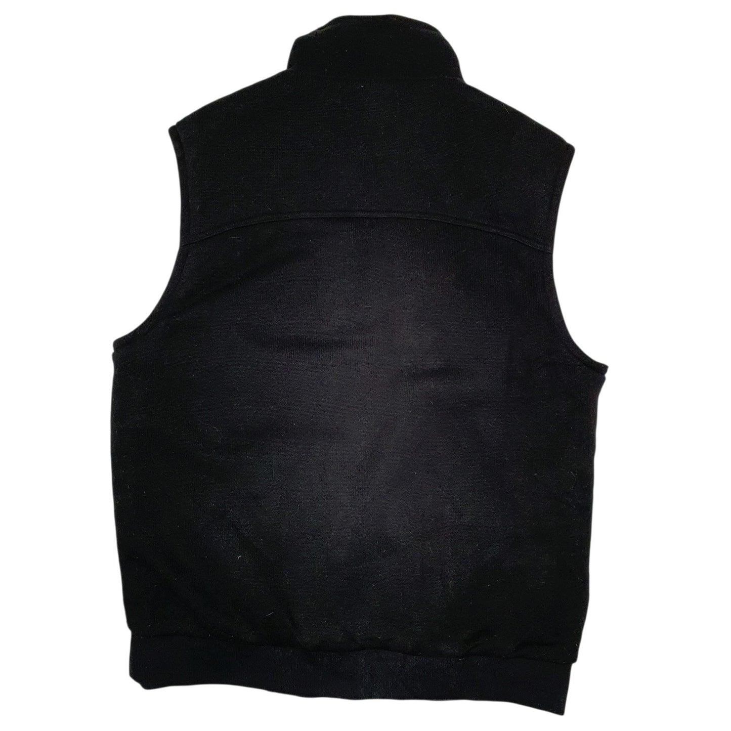 Mens Black Patagonia Quilt Lined Better Sweater Vest Bodywarmer  Coat