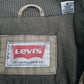 Mens Brown Levis Padded  Coat