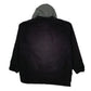 Mens Black Wrangler Hoodie Chore  Coat