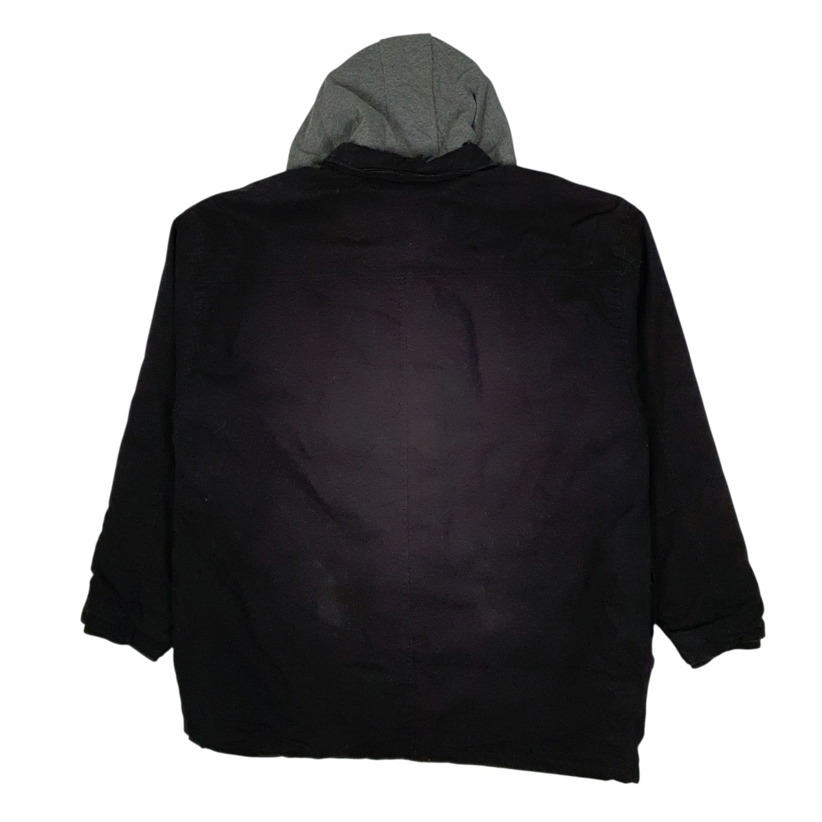 Mens Black Wrangler Hoodie Chore  Coat