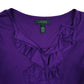 Womens Purple Ralph Lauren Blouse  T Shirt
