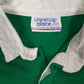 Mens Green University Place Rugby Michigan State Vintage 90s  Polo Shirt