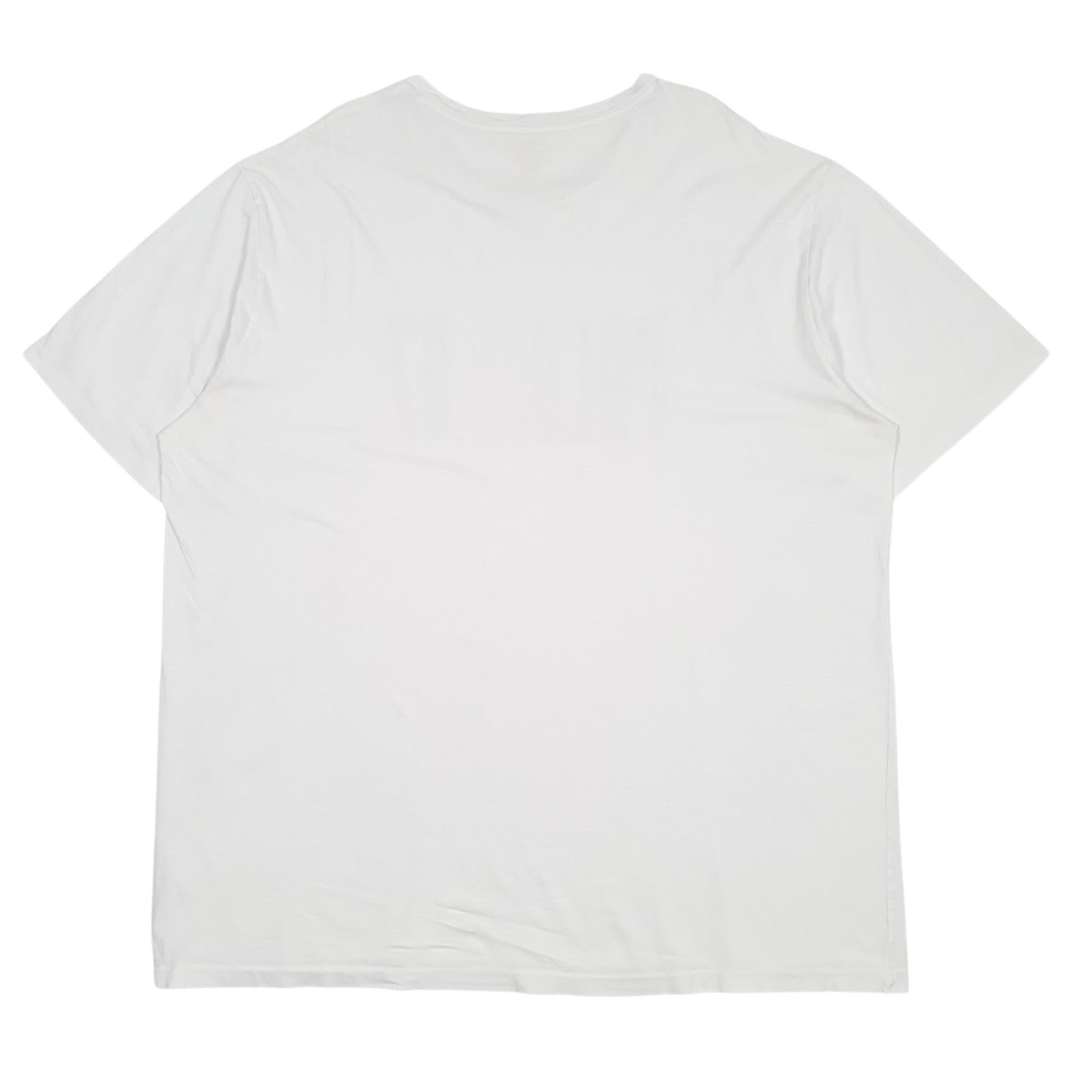 Mens White Polo Ralph Lauren Spellout  T Shirt