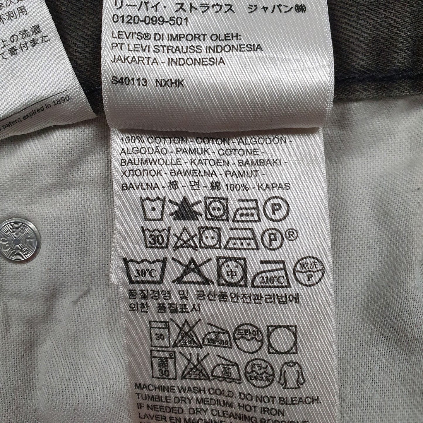 Mens Green Levis   Jeans
