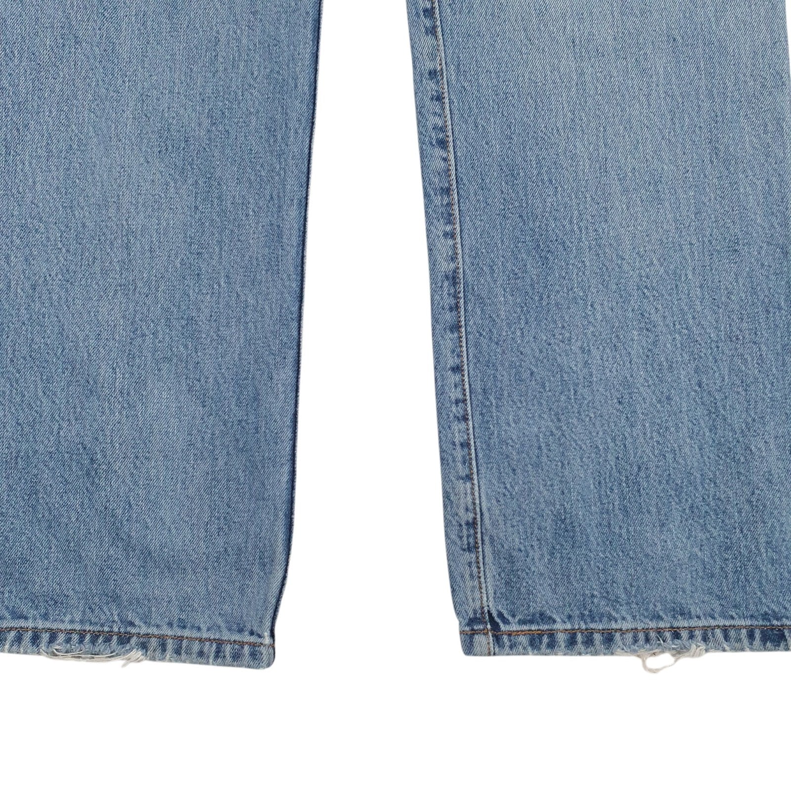 Mens Blue Levis Distressed  Jeans