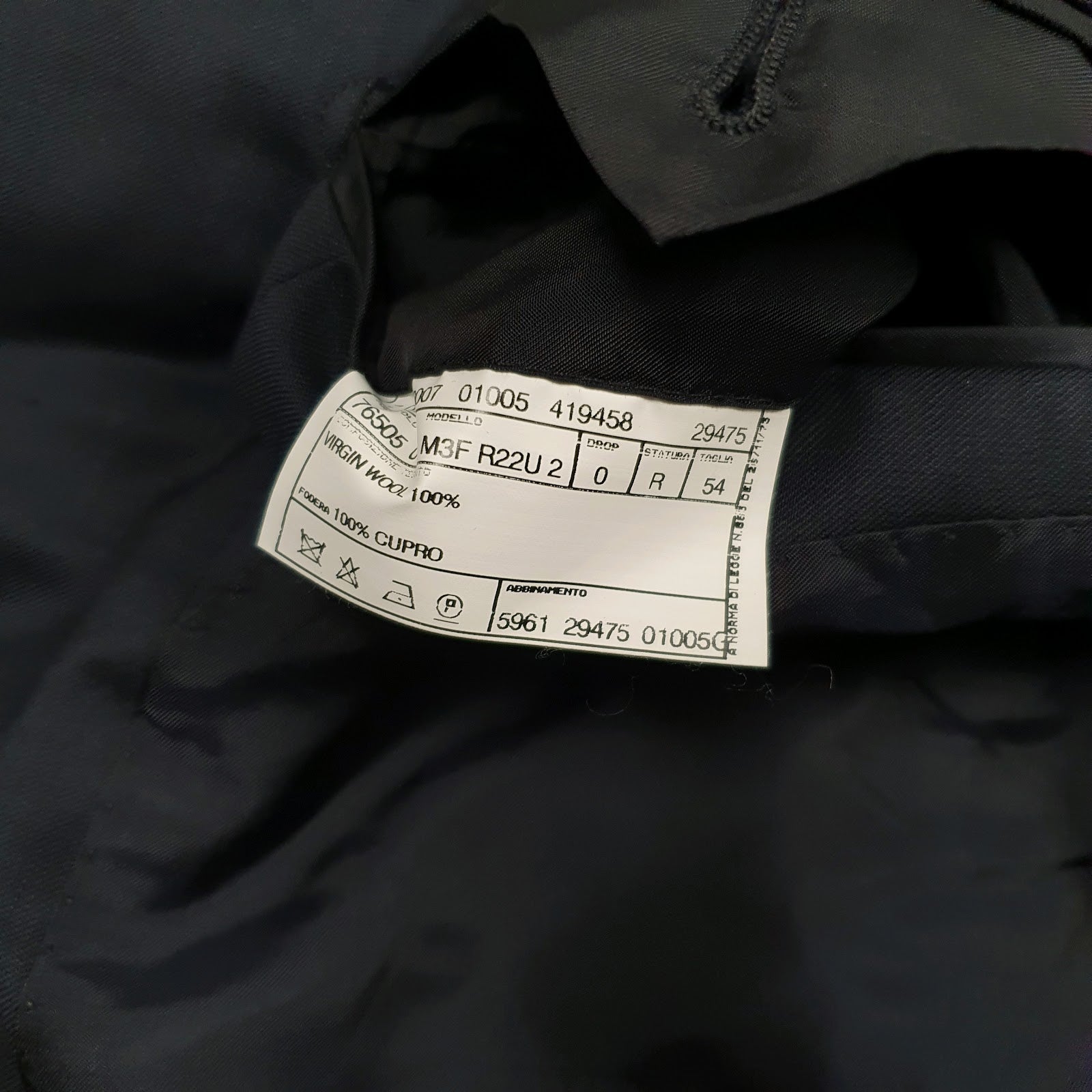 Mens Navy Pierre Cardin   Coat