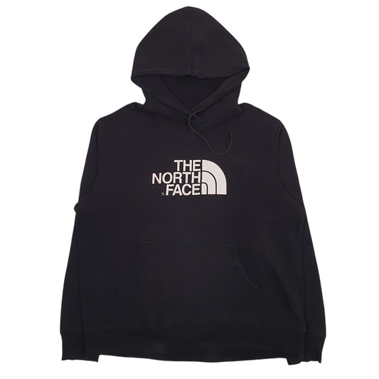 Mens Black The North Face Spellout Hoodie Jumper