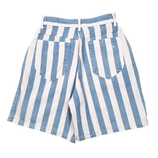 Womens Blue Chic Vintage Made In U.S.A  Shorts