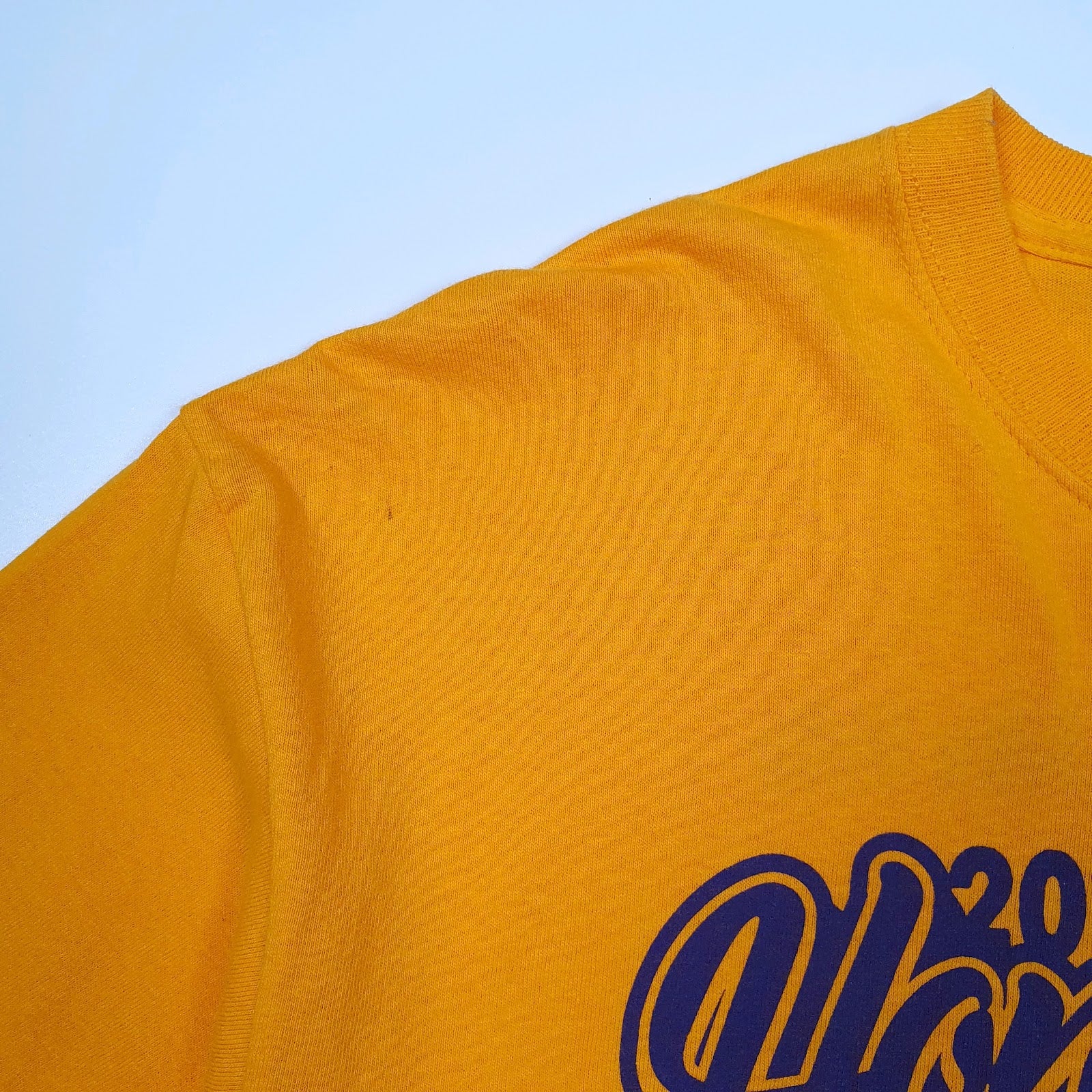 Mens Orange Port & Company Texas  T Shirt