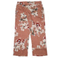 Womens Orange Zara Floral Print Chino Trousers