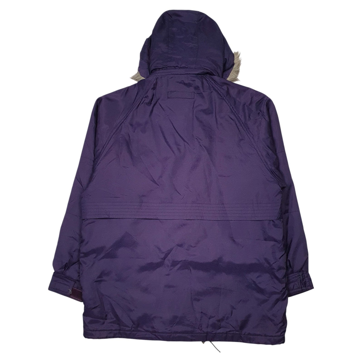 Mens Purple Angelo Beatnic Padded  Coat
