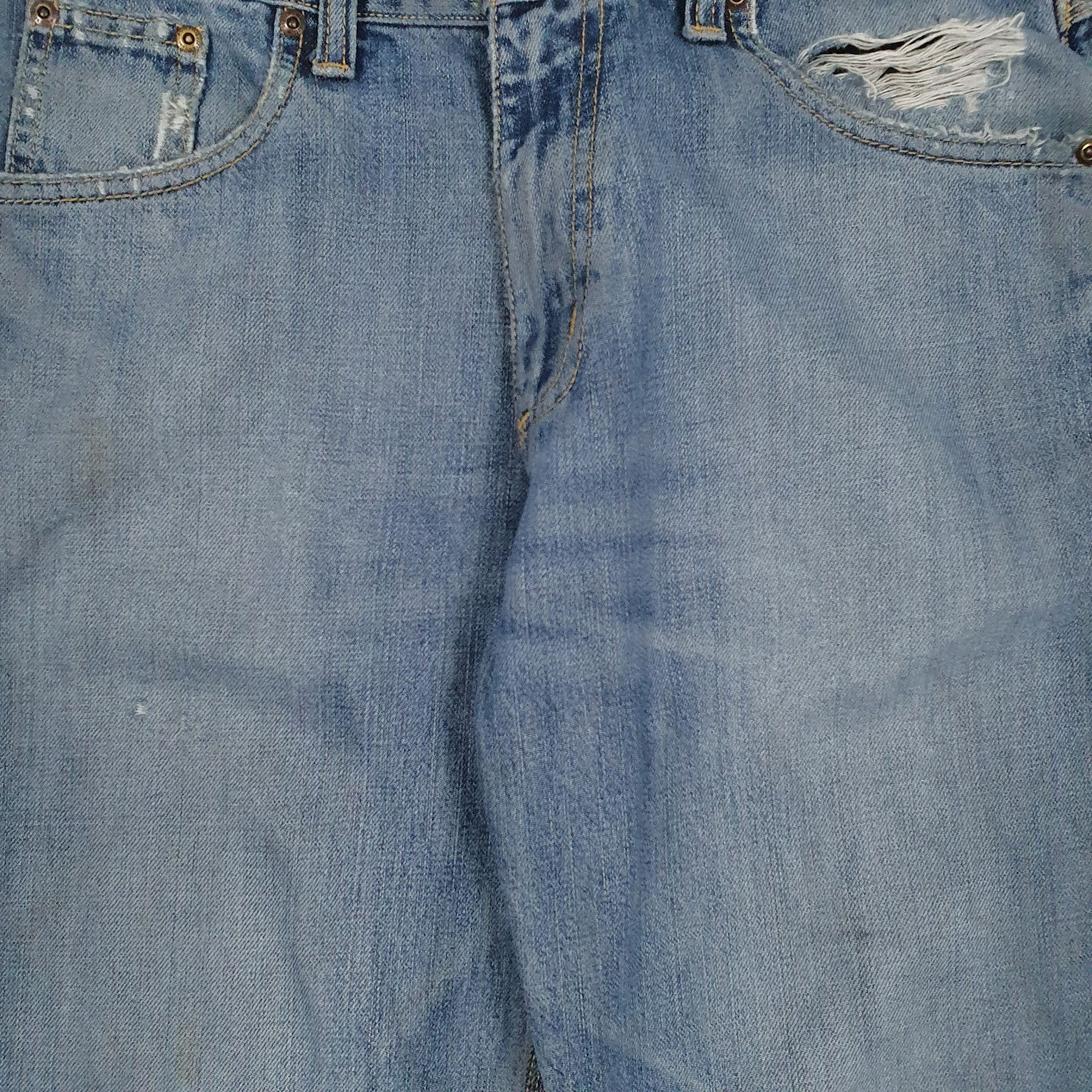 Mens Blue Carhartt   Jeans