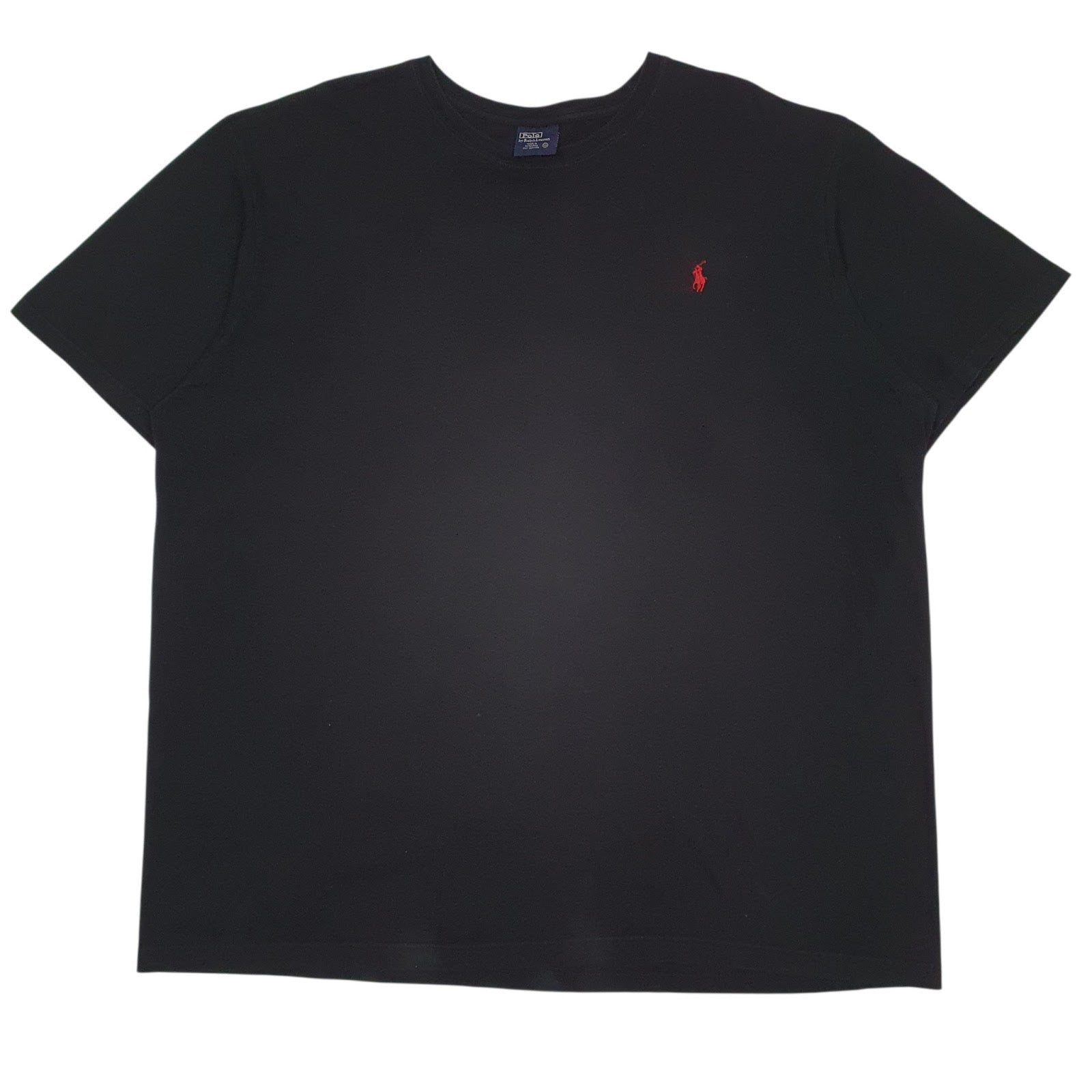 Mens Black Polo Ralph Lauren Vintage 90s Short Sleeve T Shirt