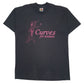 Womens Black Fruit Of The Loom  Short Sleeve T Shirt