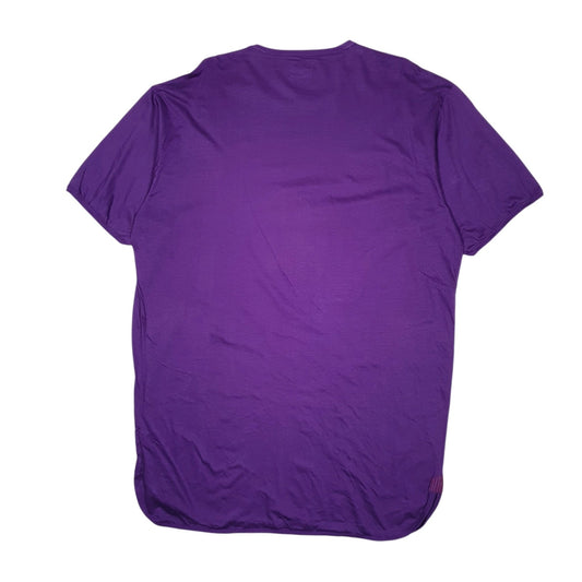 Mens Purple Enrico Coveri   T Shirt