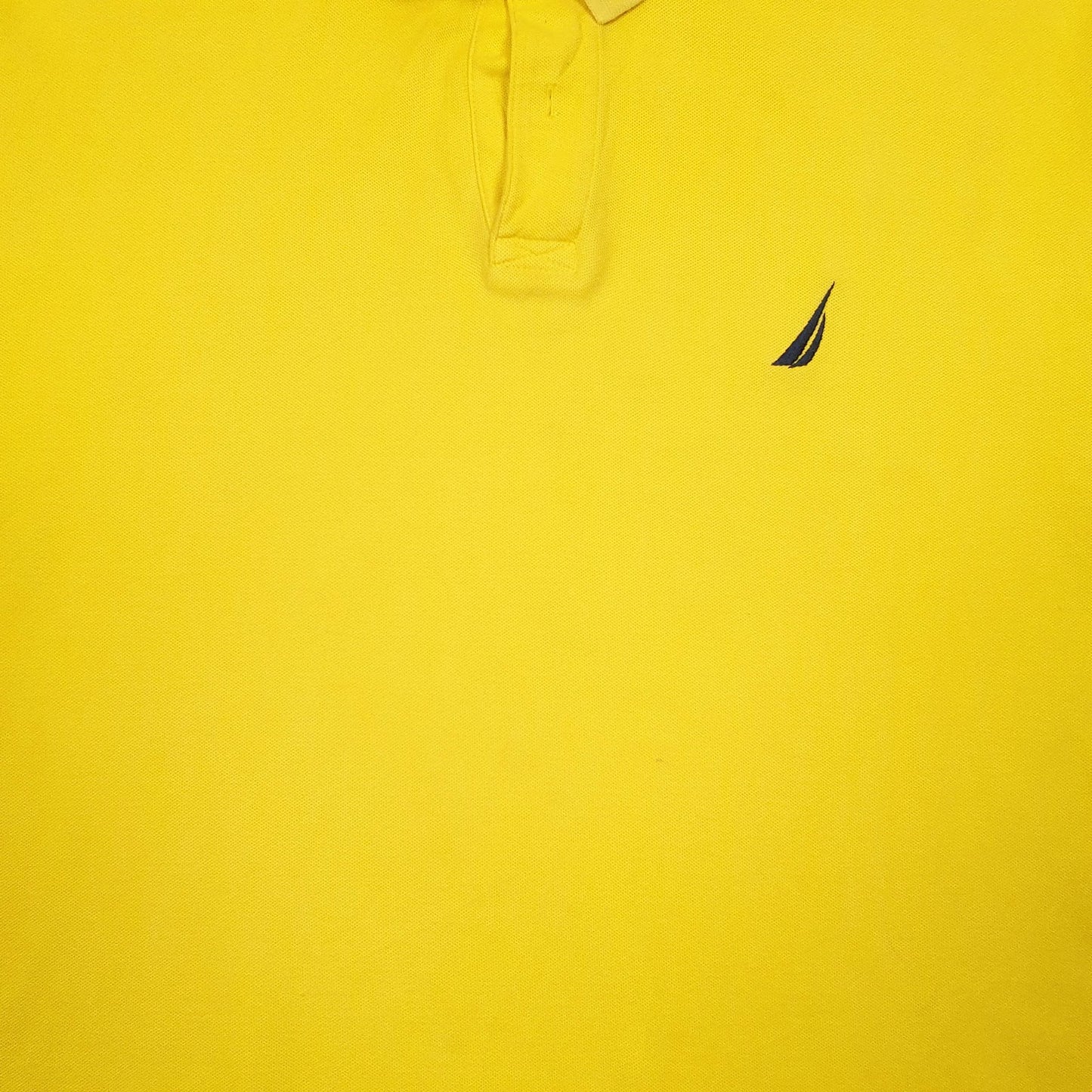 Mens Yellow Nautica   Polo Shirt