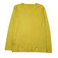 Mens Yellow Kappa  V Neck Jumper