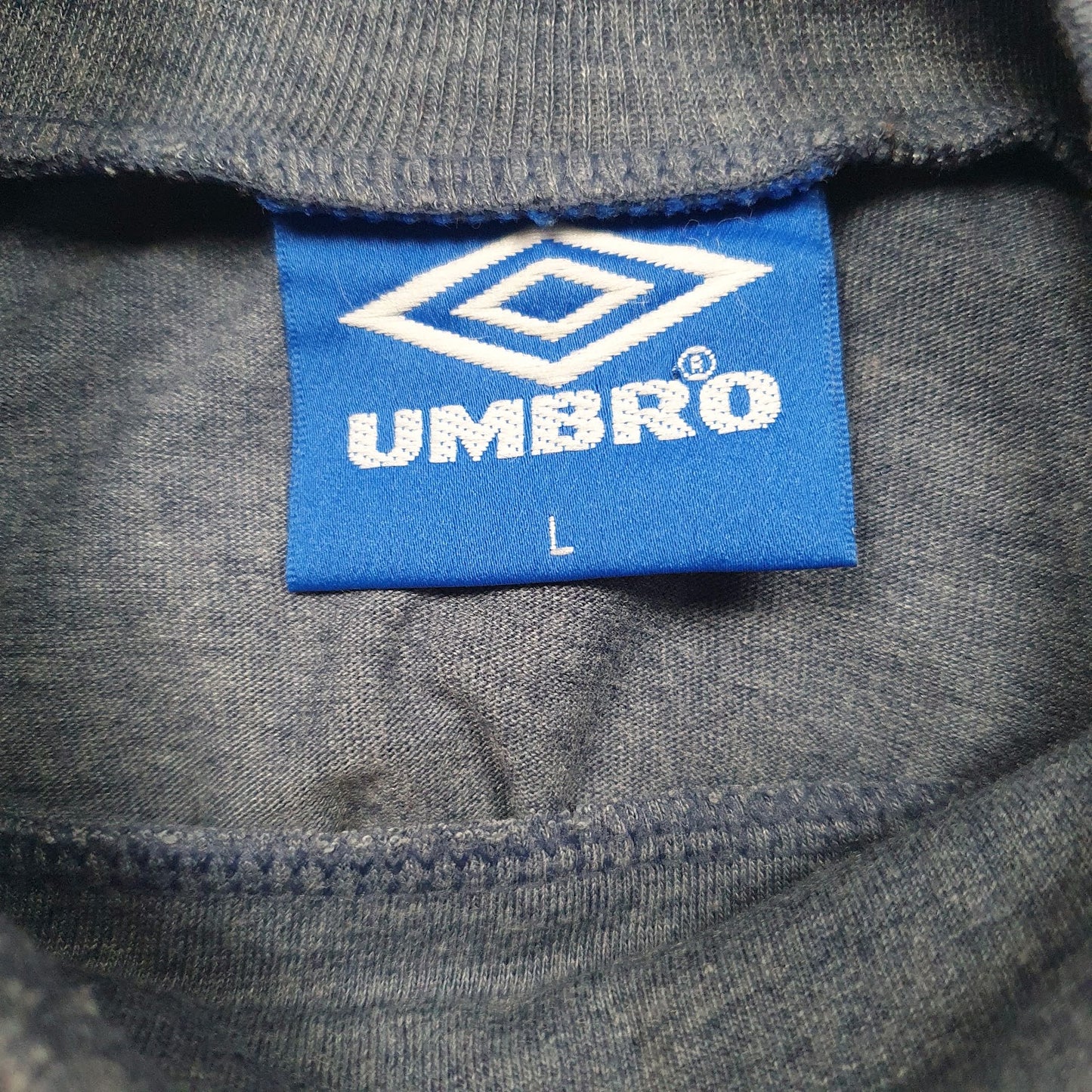 Mens Blue Umbro  Crewneck Jumper