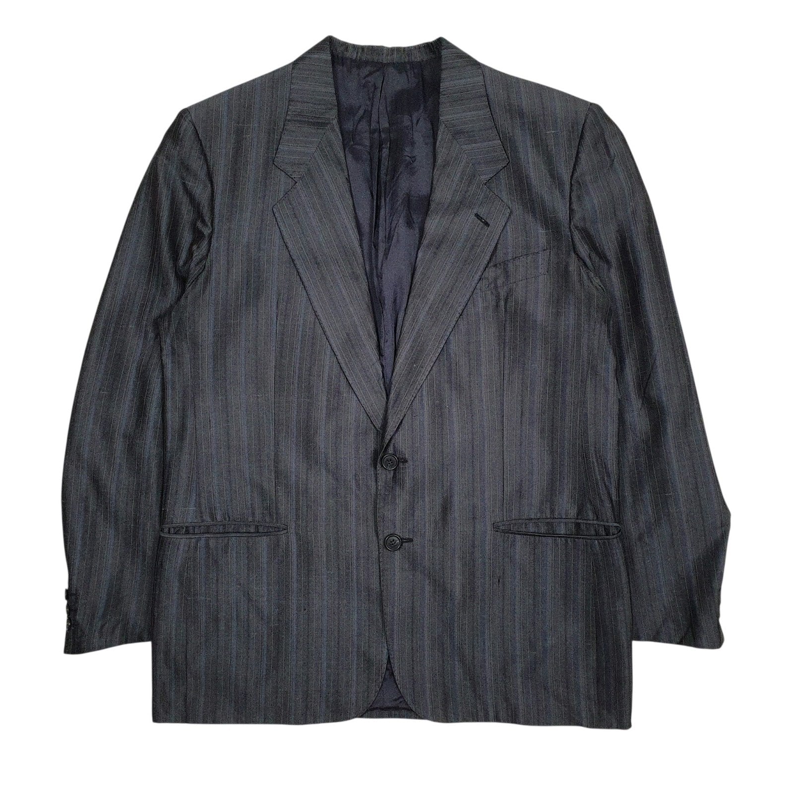 Mens Navy Valentino Made In Italy  Coat
