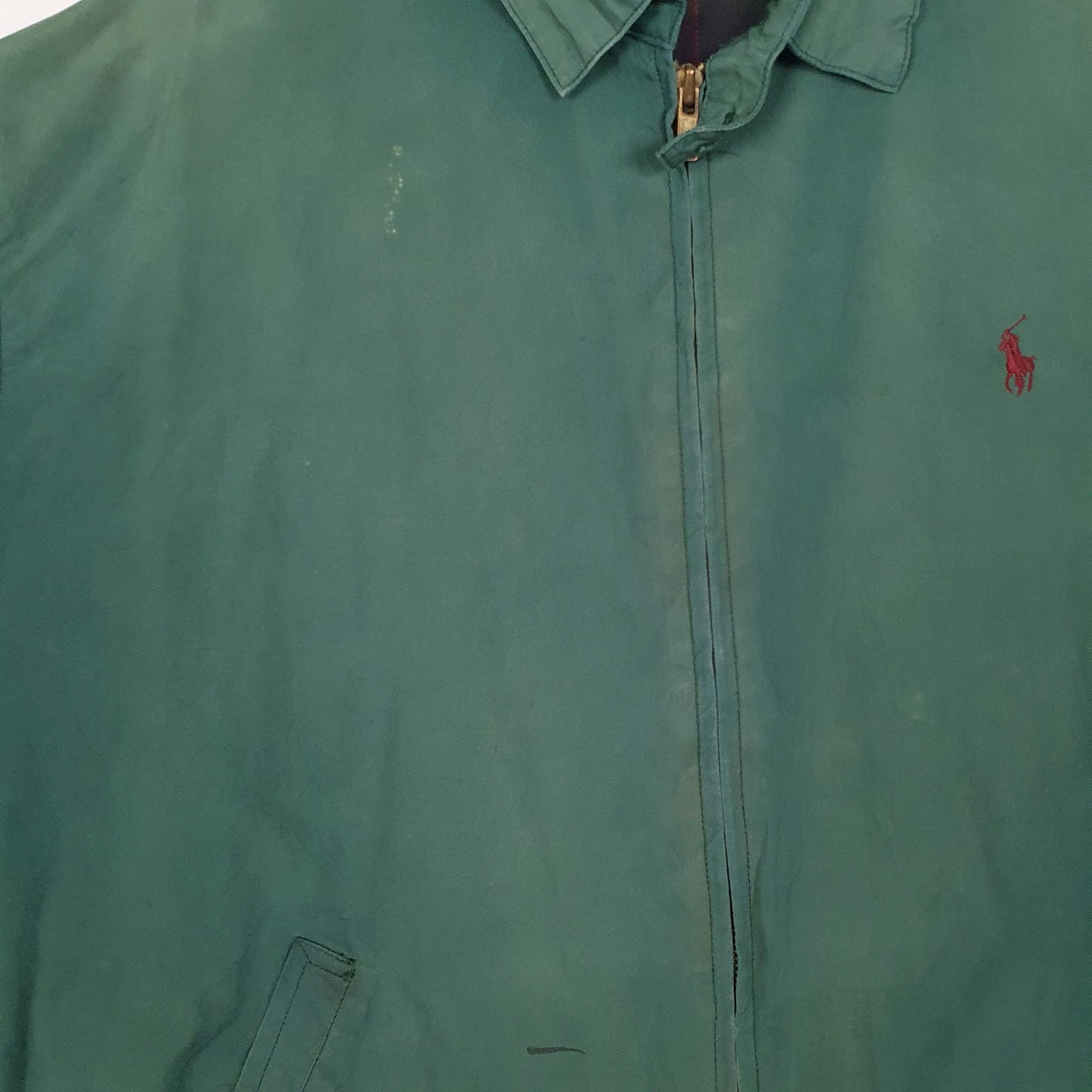 Mens Green Polo Ralph Lauren Vintage 90s  Coat