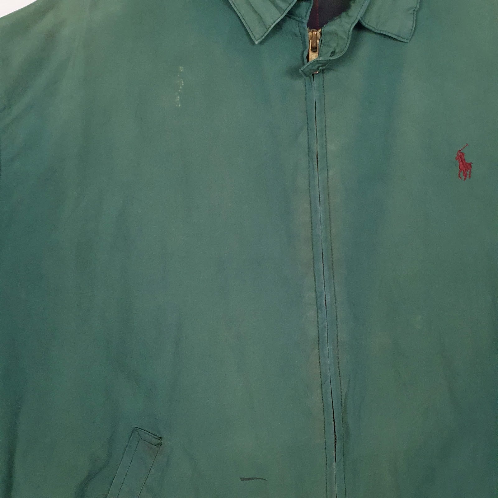 Mens Green Polo Ralph Lauren Vintage 90s  Coat