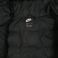 Mens Black Nike  Crewneck Coat