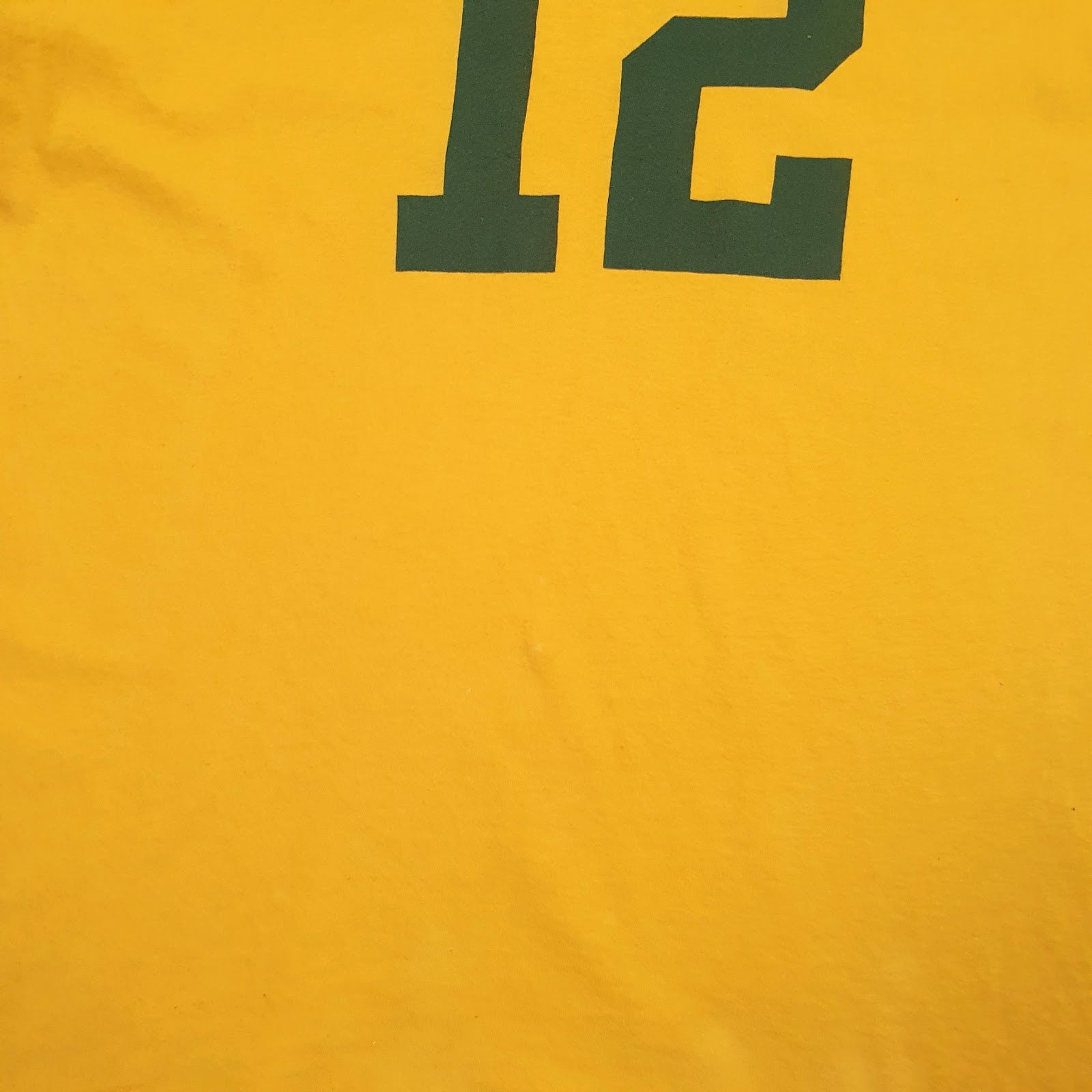 Mens Yellow Gildan The Fan  T Shirt