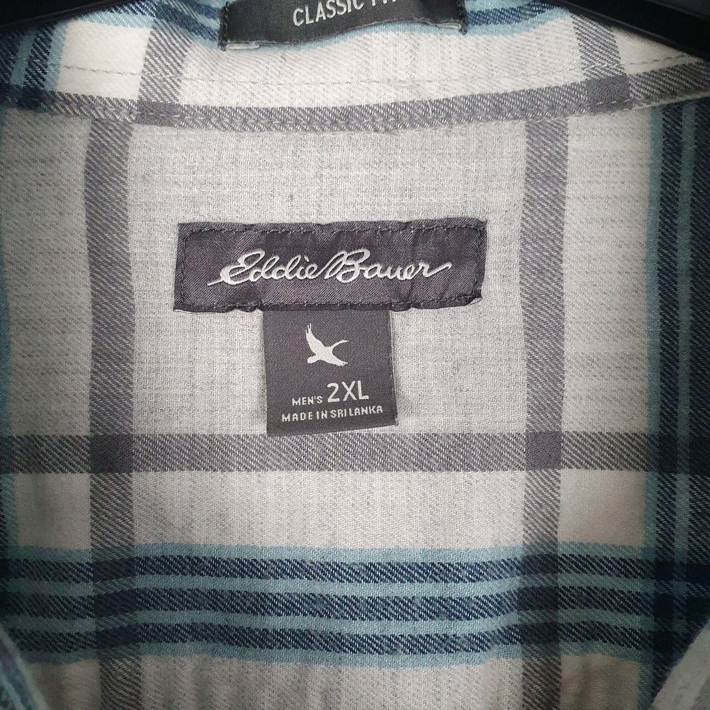 Mens Grey Eddie Bauer   Shirt